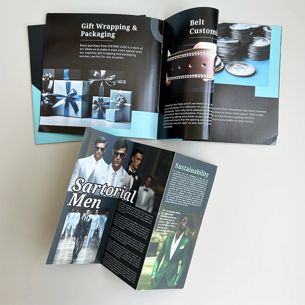 Factory direct custom design folded products instruction booklet different user manual printing