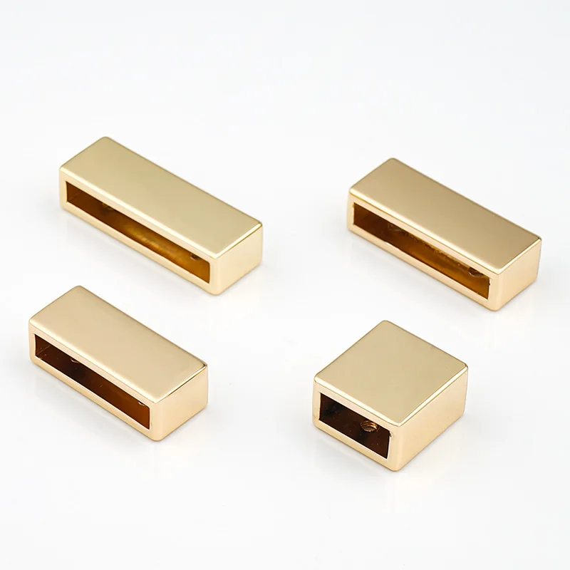 Оптовая продажа, металлический ремешок 11, 20, 23, 25 мм, 1 дюйм, зажим для конца молнии, розовая, Золотая, серебряная металлическая застежка-молния, декоративная застежка для сумки на молнии