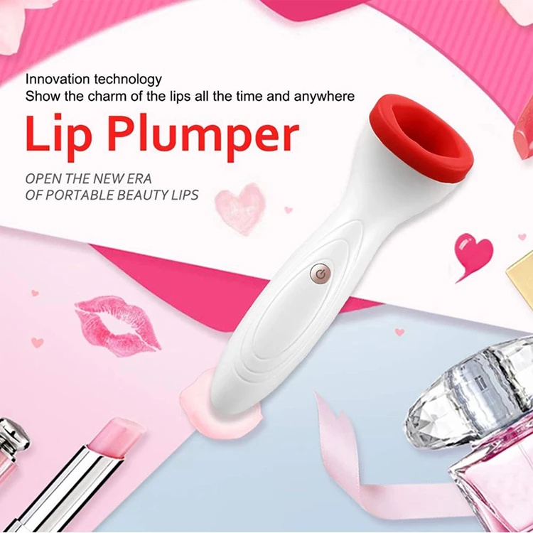 
Waterproof Beauty Care Tool Electric Lip Enhancer Plumper With Soft Silicone Pad Lip Plumping Tool 