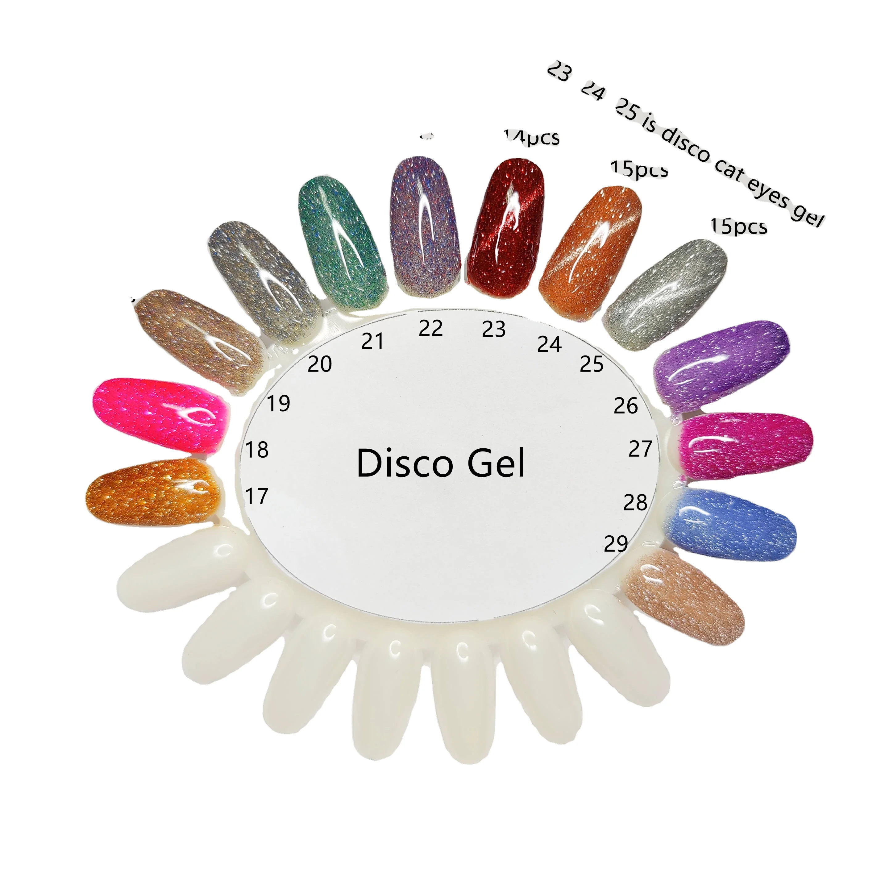 Best Selling Color reflective diamond reflecting glitter Glue gel Polish Beautiful Bottle Nail Kg Neon Disco Gel
