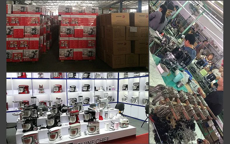 New Arrival Heavy Duty, 6 speed powerful Planetary Cake Dough Mixer Stainless Steel Electric Food Mixer/