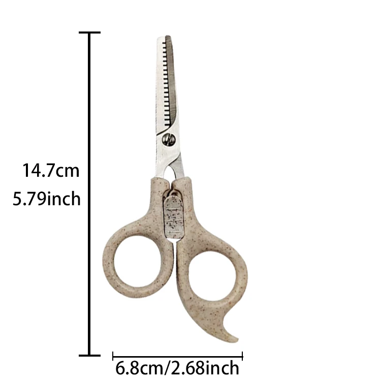 Baby barber kits cutting professional great buy hairdressing colorful hair comb scissors bag for hair stylist