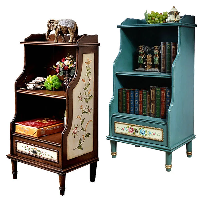 Factory Wholesale OEM Promotion Wood Antique Handmade Bookcase