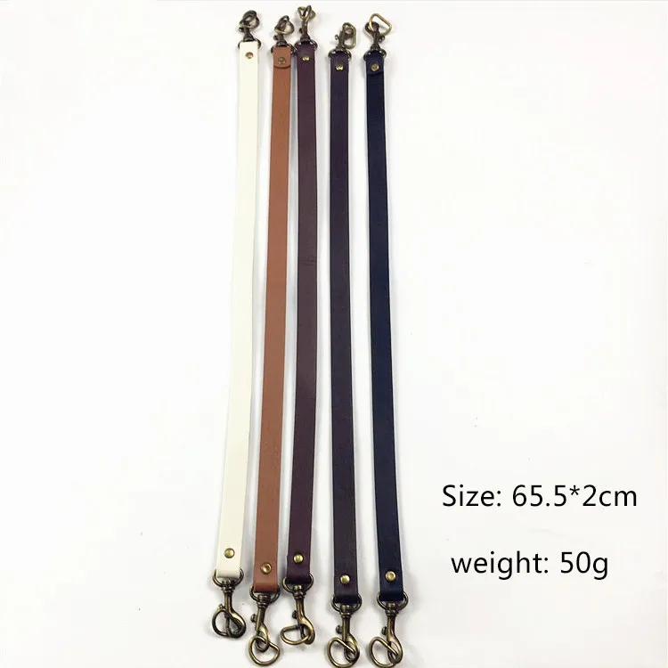 wholesale Detachable Replacement Women Pu Leather Bag Handle  purse Strap
