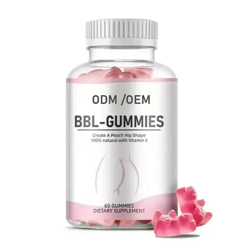 OEM Organic Beauty Butt Hip Booster Gummy Butt Enhancement Gummies Firms Private Label Hip Enlargement Butt Lifter BBL Gummies