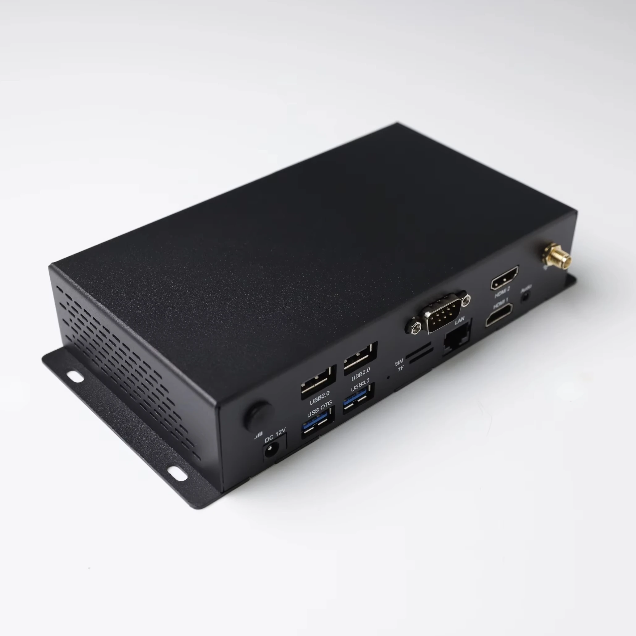 Sunchip 4K Media Player Box богатые интерфейсы металлический корпус 2K/4K RK3568 NPU Edge вычислительное устройство RS232