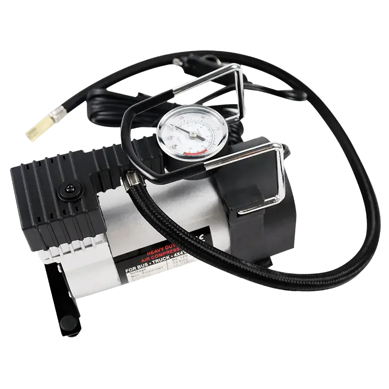 Household Electric Mini Air Compressor Car Electric Portable Auto Digital Tire Inflator Metal Car Air Compressor