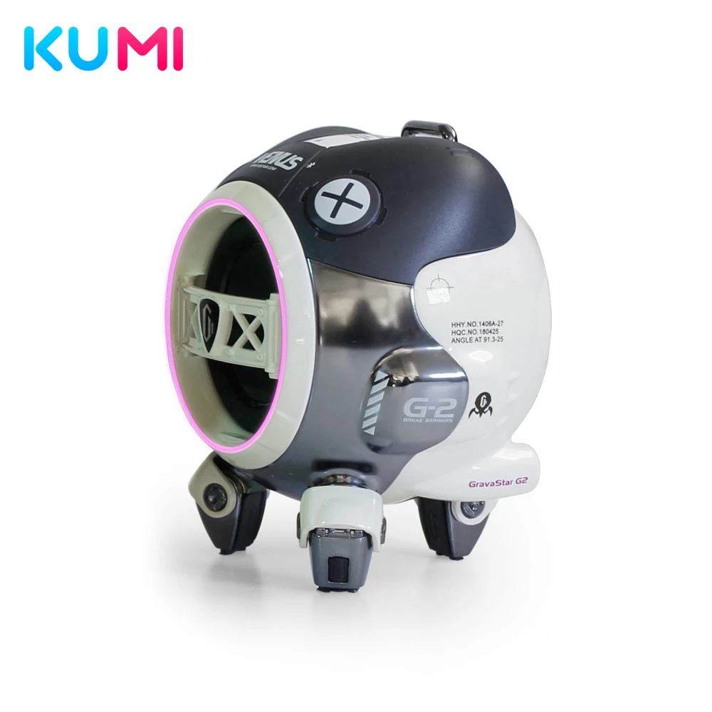 10W Wireless KUMI G2 BT Speaker Portable Outdoor Loudspeaker True Stereo Low Latency on with RGB