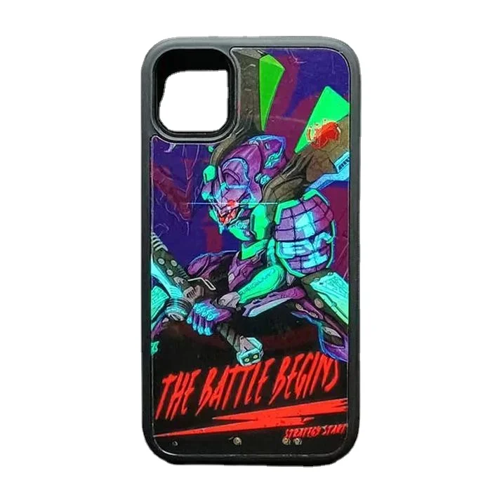 Новинка мигающий чехол для телефона на заказ светящийся светодиодный Чехол мобильного с активным звуковым управлением