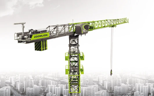 China quality ZOOMLION Topless tower Crane T5513-8 8tons construction tower crane with parts for sale