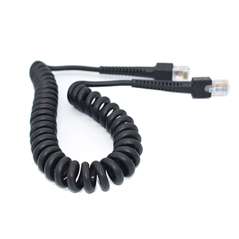 RJ45 8P8C coiled spiral cable high density male to male High Quality Ethernet Cable 1m 2m 3m 5m 1m-50m Cat6 Patch Cable