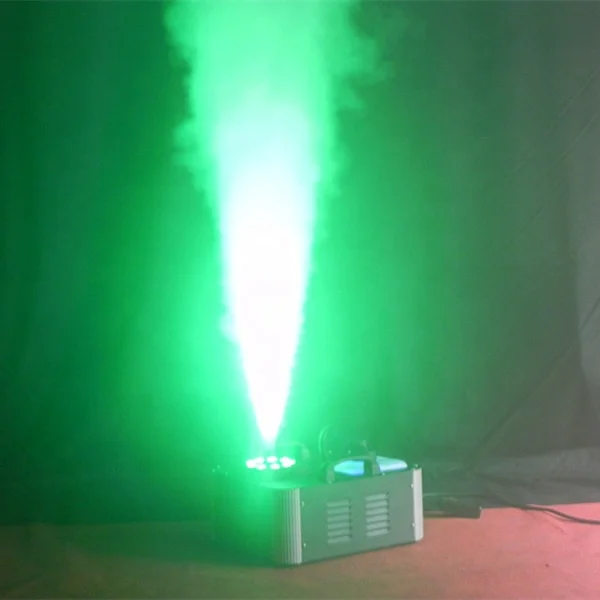 Special Effects For Wedding Party Led Black Stage Ground 1500W Fog Smoke Machine DJ Power Vertical Fog Machine Fogger Machine