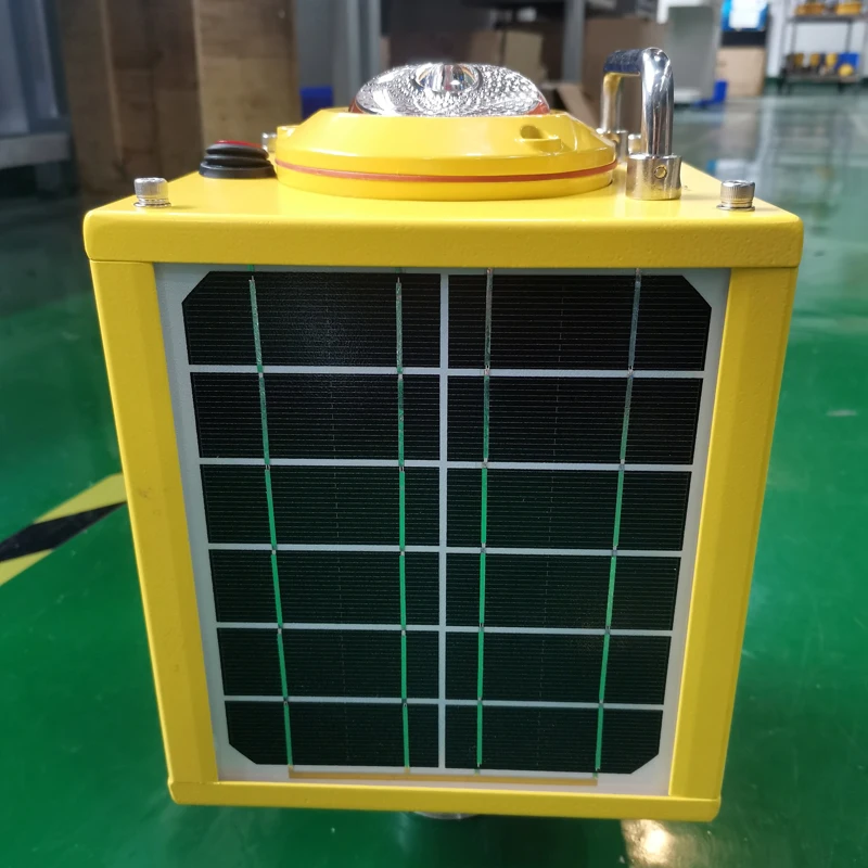 ICAO low intensity air craft warning light system day night aviation lamp flashing white  tower obstruction marking light