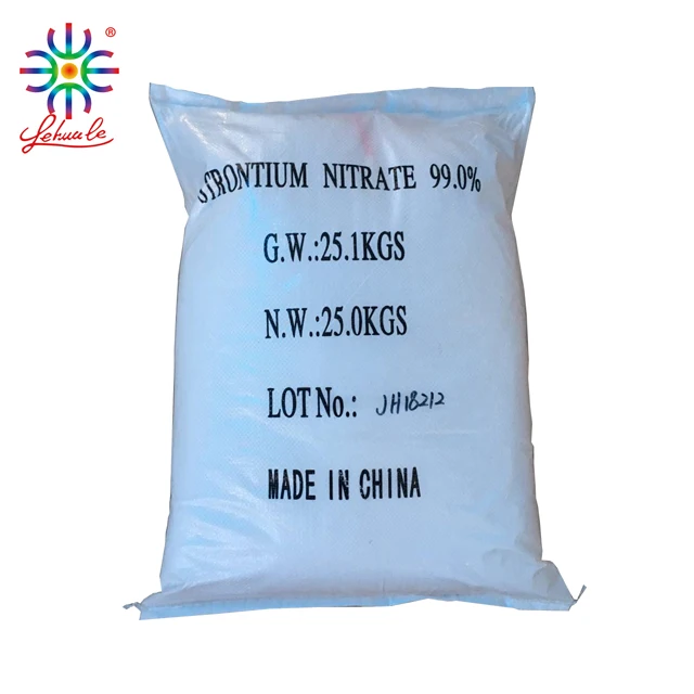 Strontium Nitrate 99.0% min for fireworks production