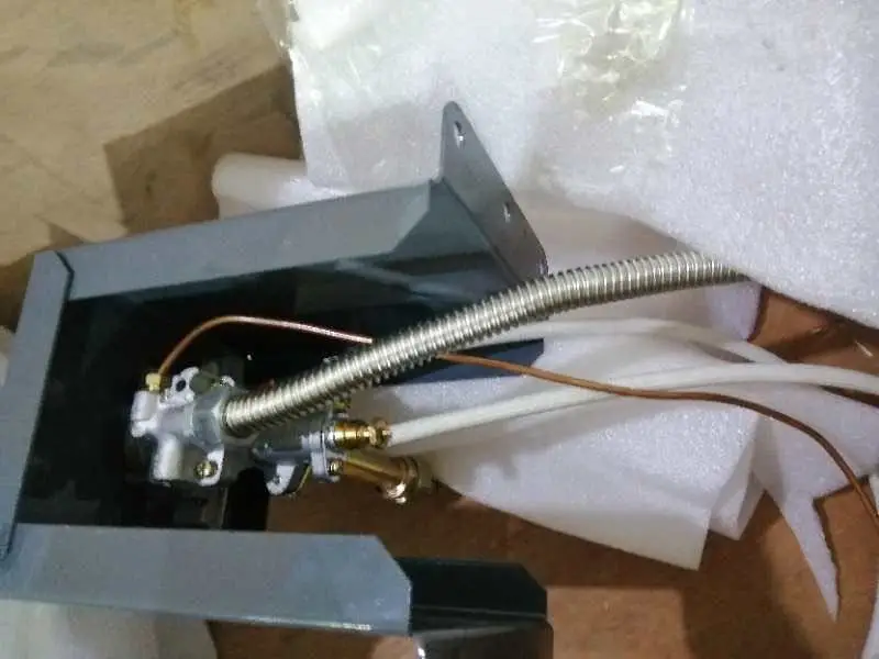 automatic pizza bakery oven diameter 110cm-140cm NPG and LPG gas burner industrial