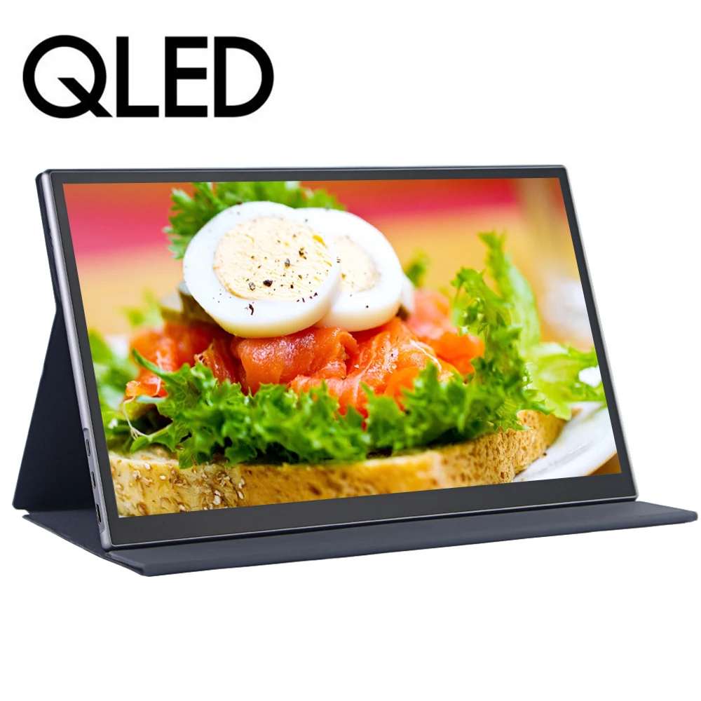 QLED Drawing Tablet with 4096 Pressure 15.6 inch 1080P Touch Screen