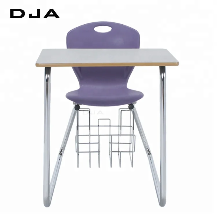 DJA Furniture Custom Hard Plastic School Classroom Ergonomic Meeting Combo Training Chair