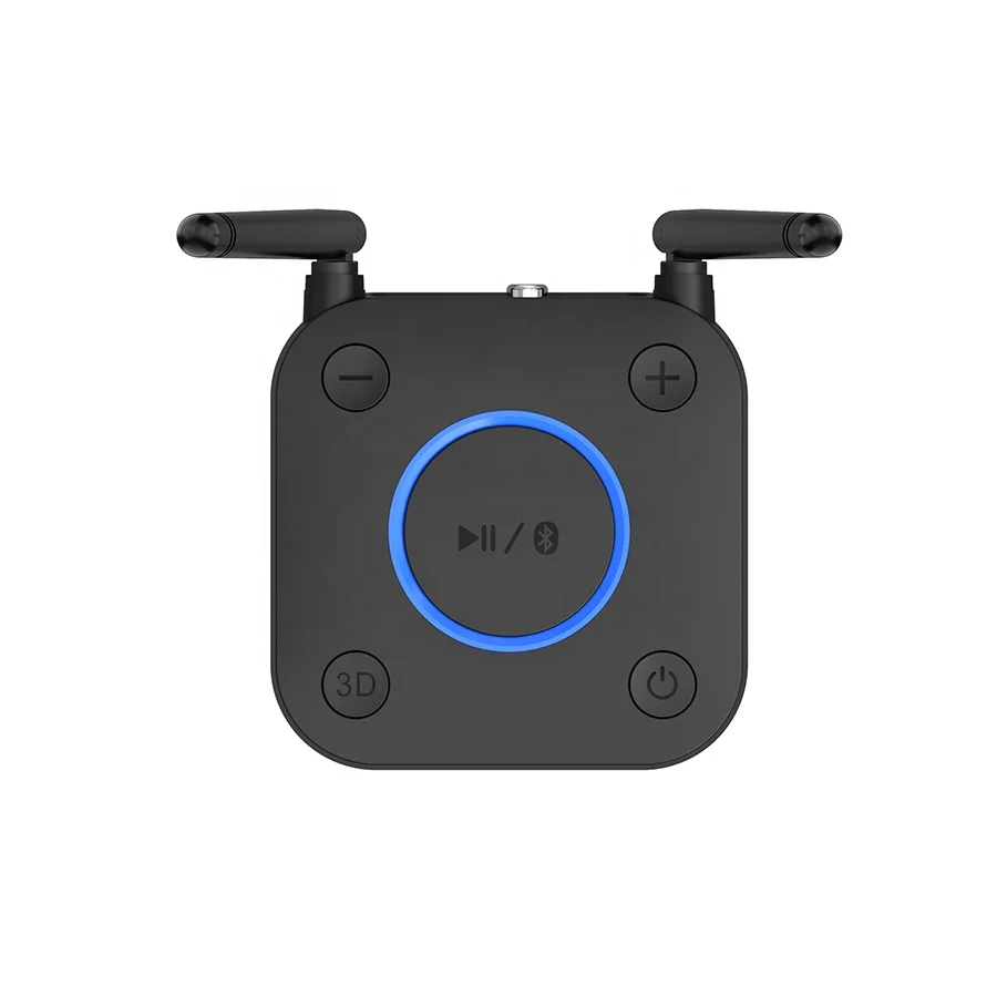 Bluetooth 5.0 Receiver 1Mii B06Pro HiFi Wireless Audio Adapter with 3D Surround Coaxial&OPT&AUX In for PC Speakers/Home Stereo