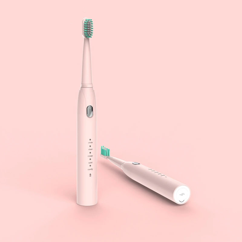 
Manufacturer 360 Degree Rechargeable Vibration Full Automatic Sonic Electric Toothbrush For Teeth Whitening 