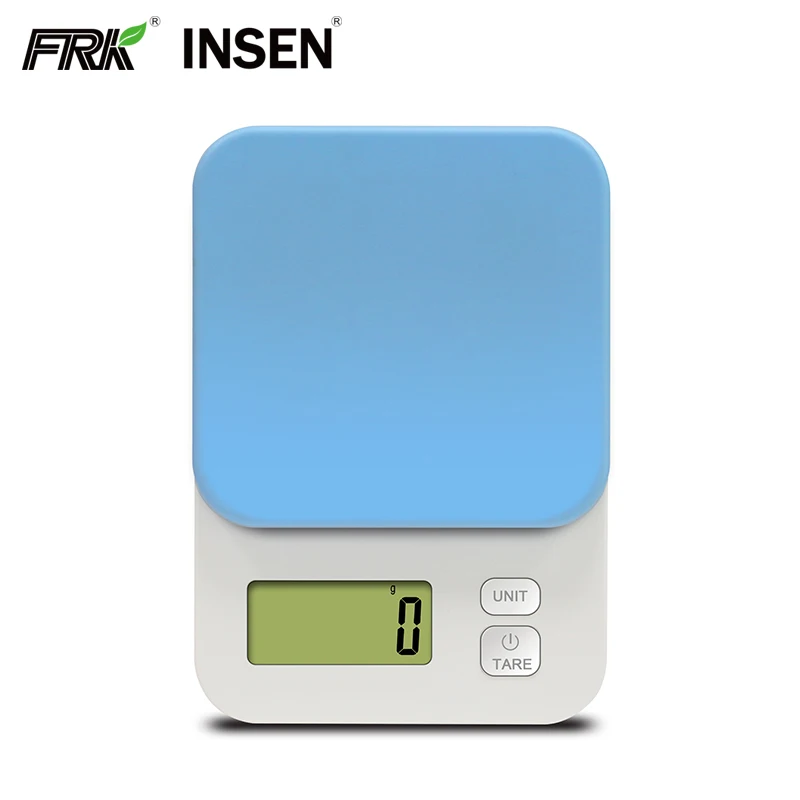 Mini portable ABS Platform Wholesale Profesional 5Kg 11Lb Weighing Kitchen Food Scales