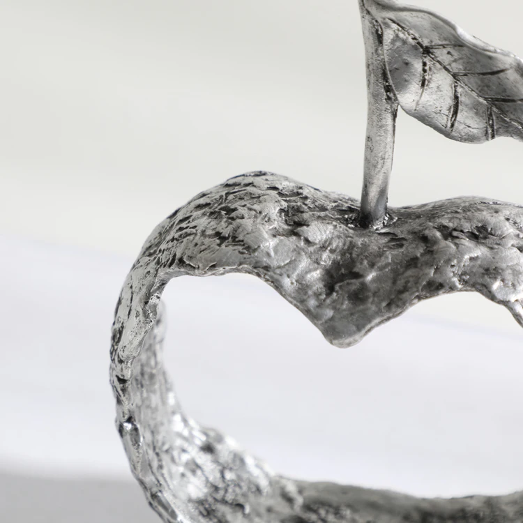 Nordic fruit shape metal craft sculpture figure home decoration ornaments