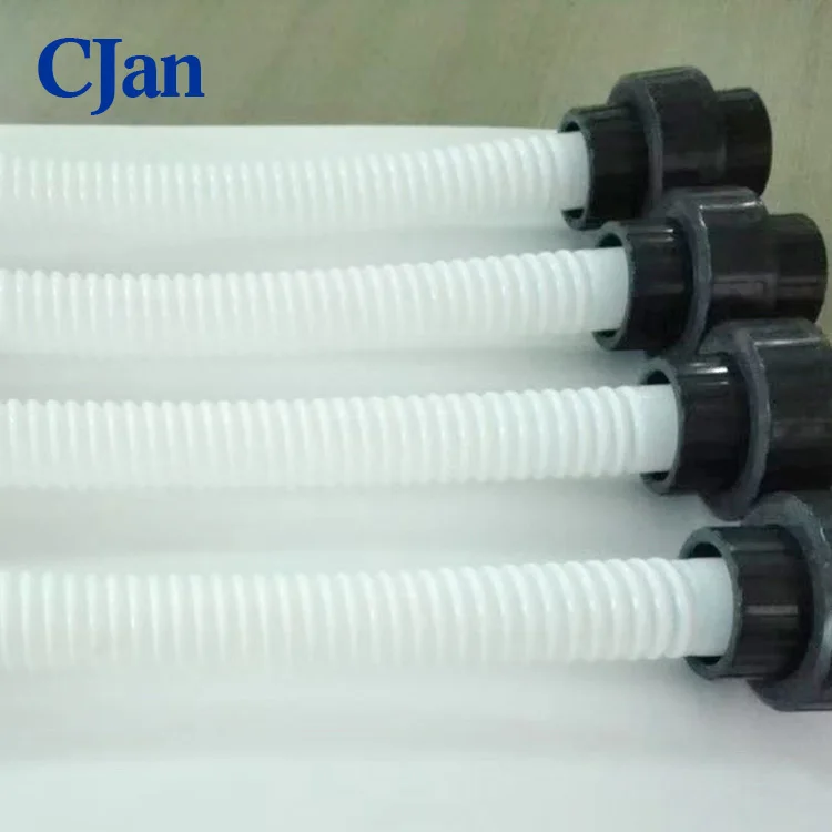 Anticorrosion ptfe hose for PCB etching machine High temperature PTFE tube