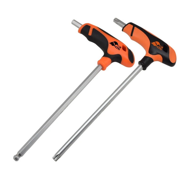 8pcs T Style Handle Hex Key Types Of Ball End Allen Key Wrench