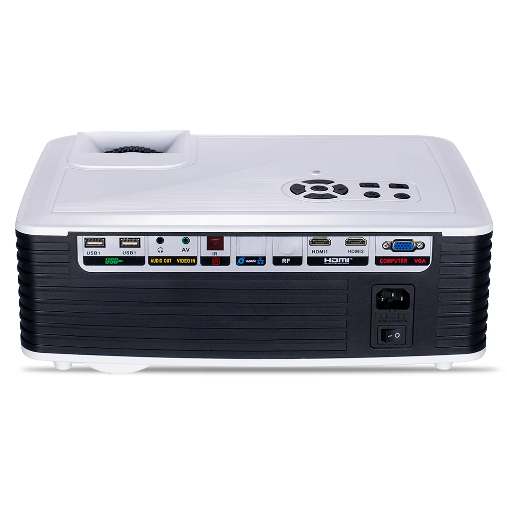 factory direct sell 1080P lcd projector 4000 lumens support 4K applicable to home theater business education