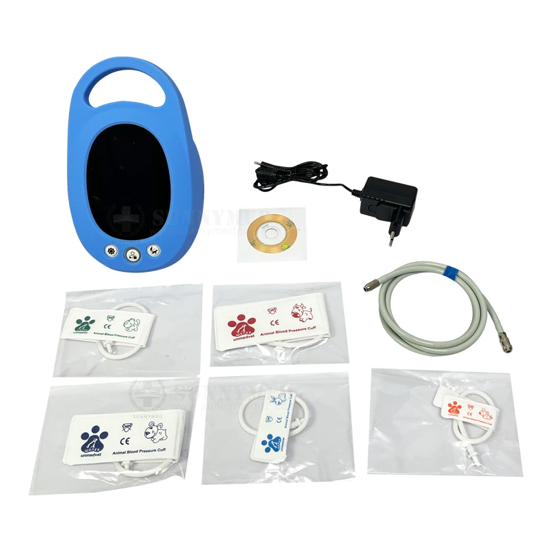SY-VET8000 Veterinary Nibp Test Instruments Portable Digital Touch Screen Animal Blood Pressure Monitor