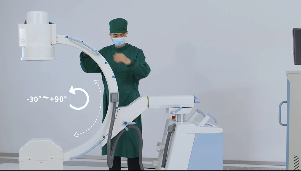 High Frequency Mobile Digital FPD C-arm System X-ray