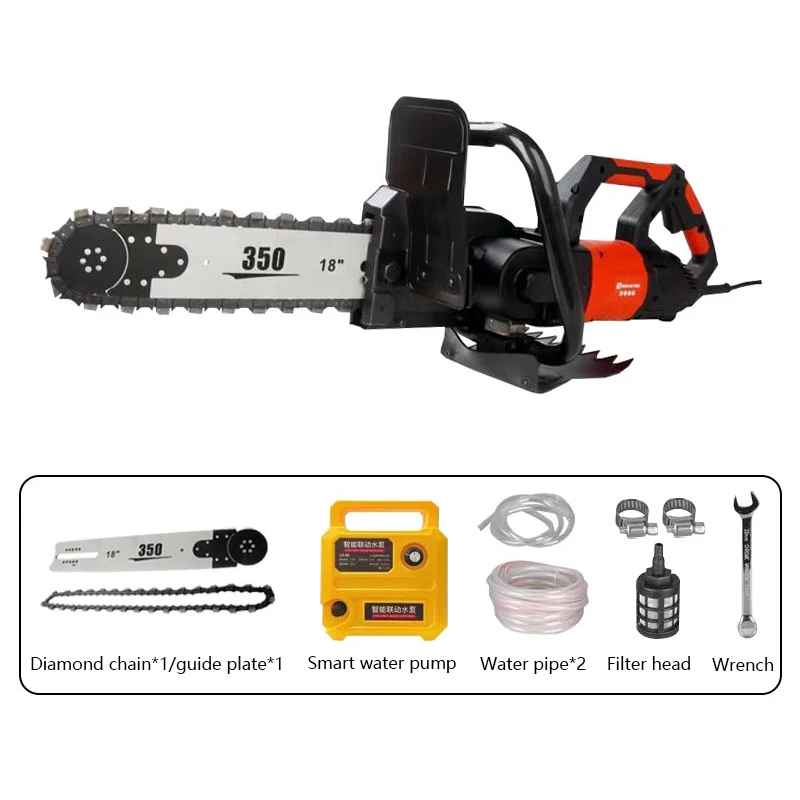GZCT 18/20in Chainsaw Guide Bar Fit for Electric Concrete Chainsaw LT350&LT480&BLT485