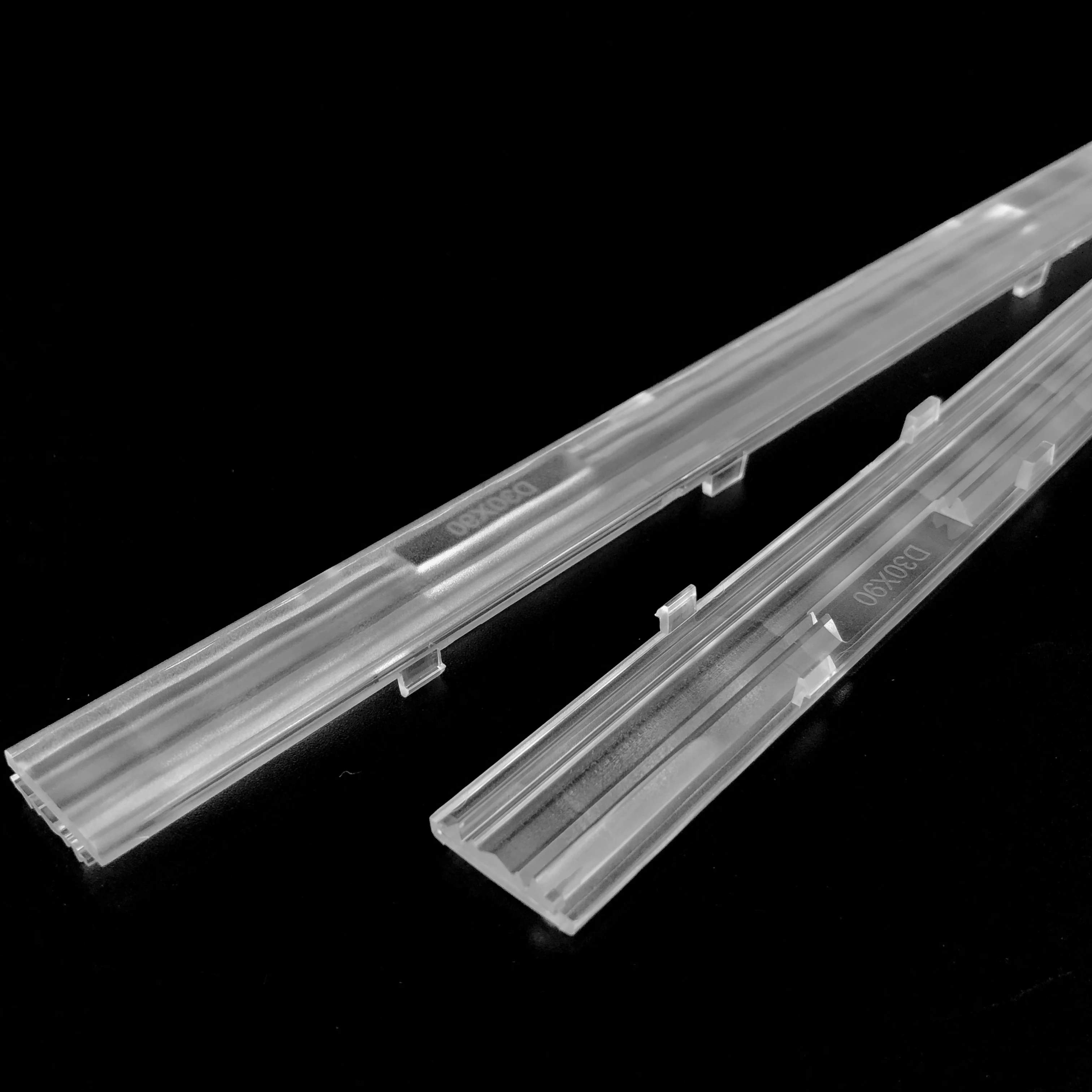 Custom ODM/OEM LED Linear Lens 2835Lens 3030Lens 5630Lens Commercial Lighting Home Decoration Lighting Lens