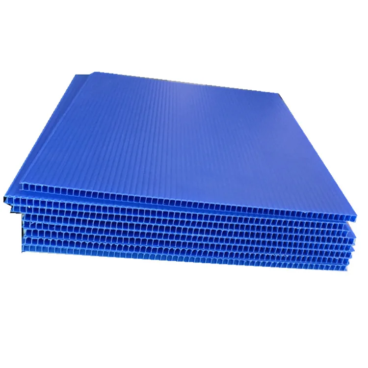 pp plastic corrugated coropilast hollow sheet 5mm 1500gsm pp honeycomb panel