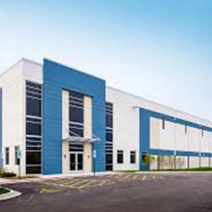 Large Span Fireproof Alc Panel h Beam Pre-Engineered Steel Structure Warehouse / Workshop Construction Design