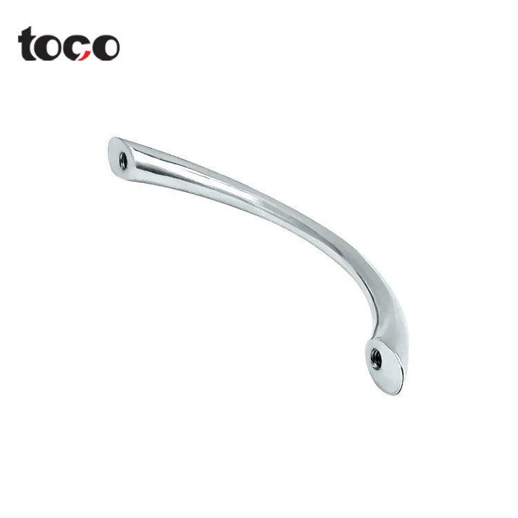 toco zinc alloy door brushed nickel cabinet handle door knobs cupboard shell handle for furniture cabinet