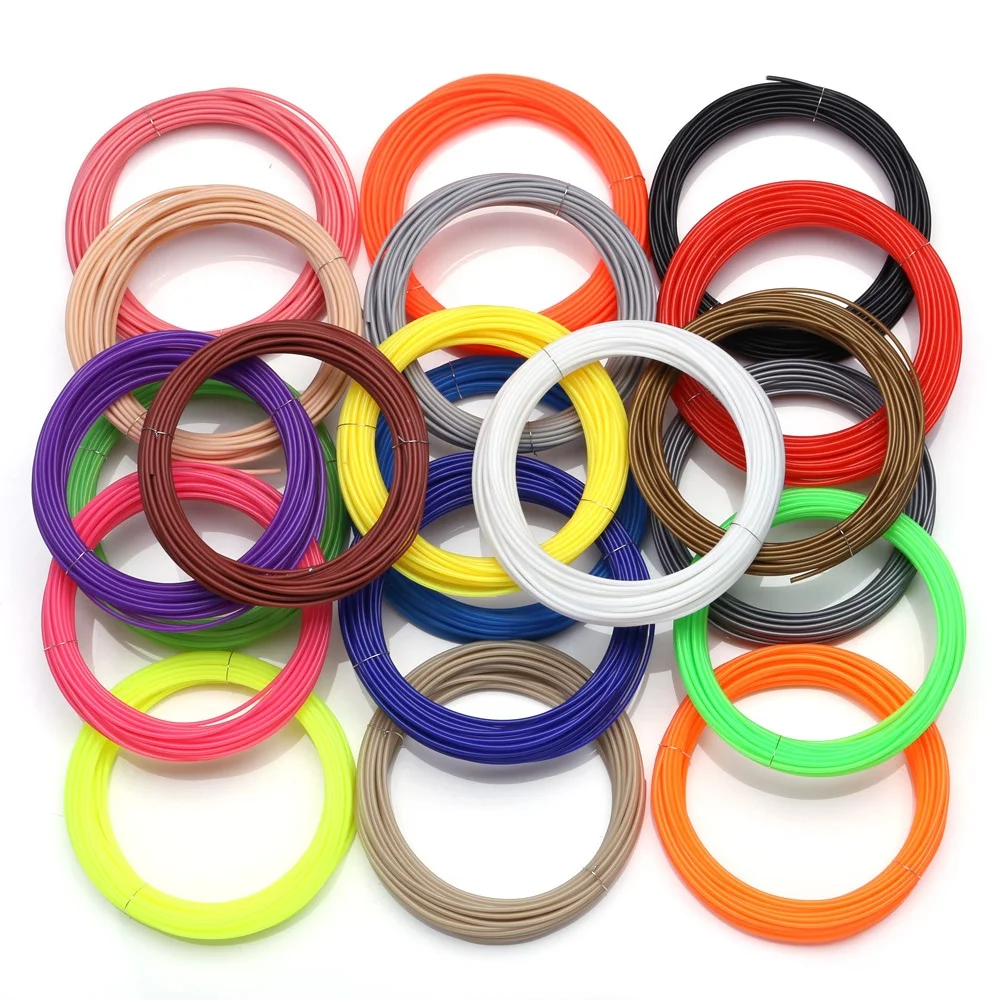
Factory Hotsale 3D Pen Filament Refill 1.75mm PLA In Plastic Rods 
