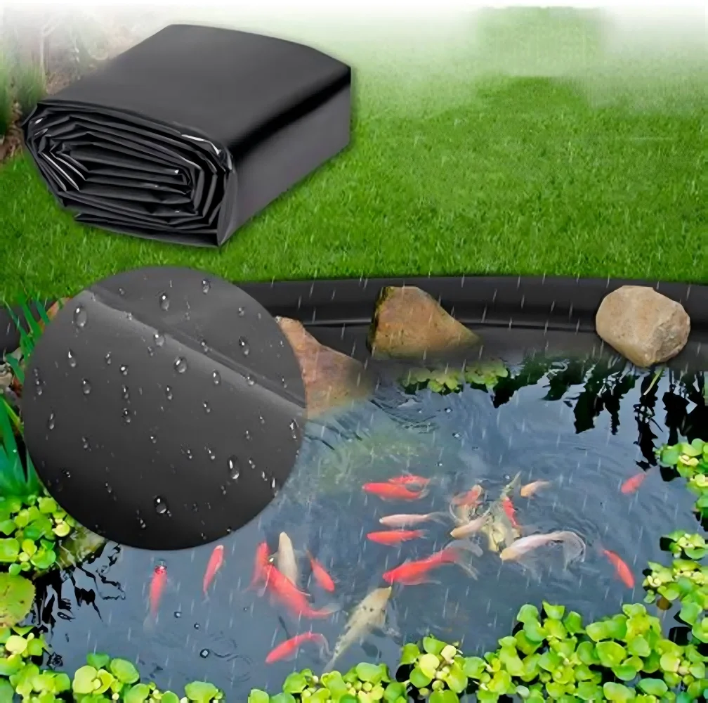 Fast Delivery epdm rubber sheet roll epdm geomembrane fish farm pond liner garden liner epdm membrane sheet