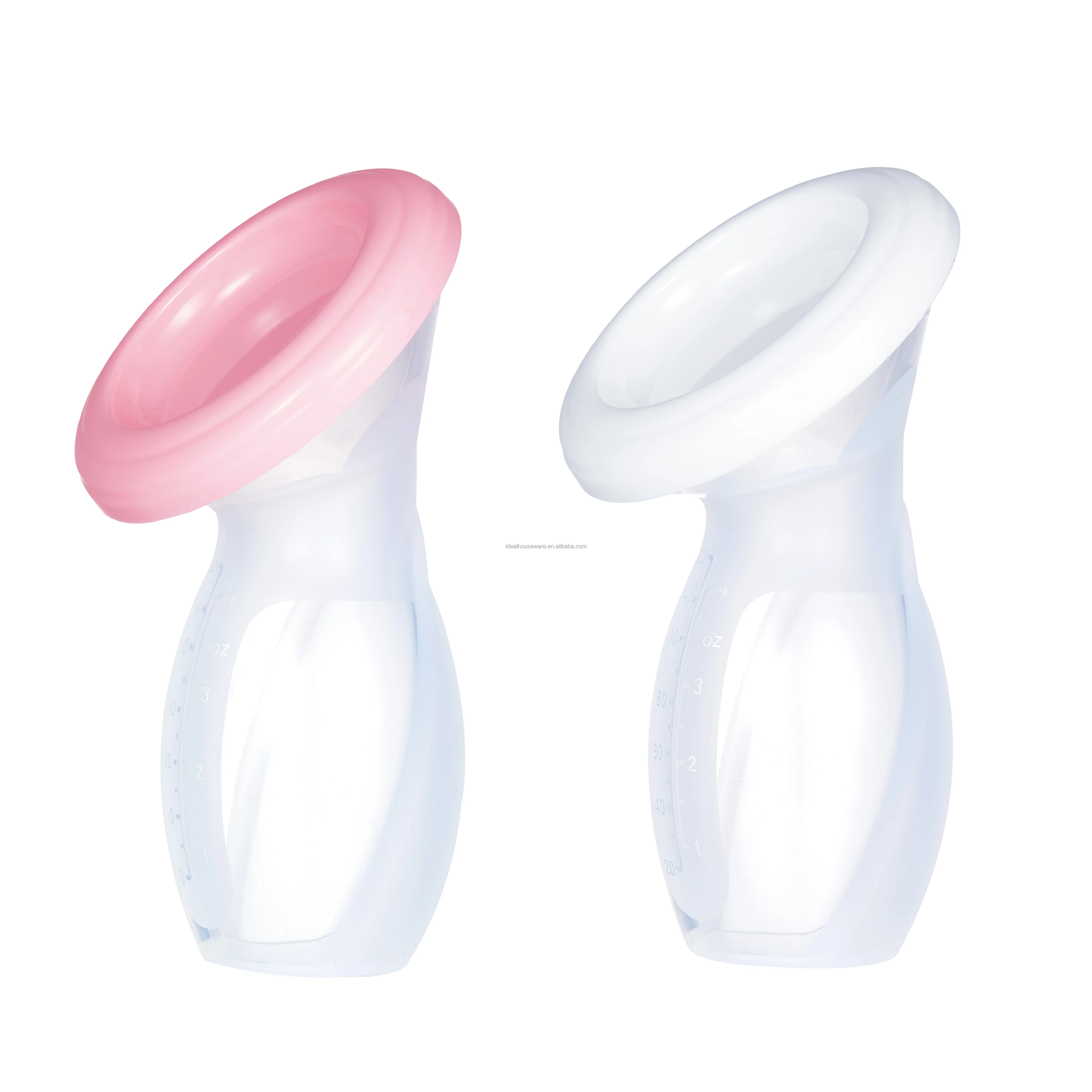 100% Food Grade Full Silicone Breast Pump For Mother BPA Free Manual Breast Pump