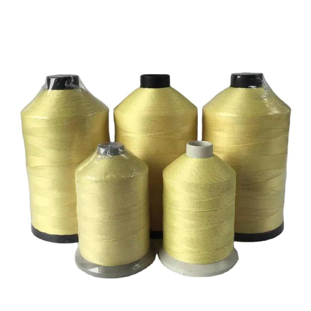 High quality abrasion resistant FR aramid sewing thread high tenacity thread