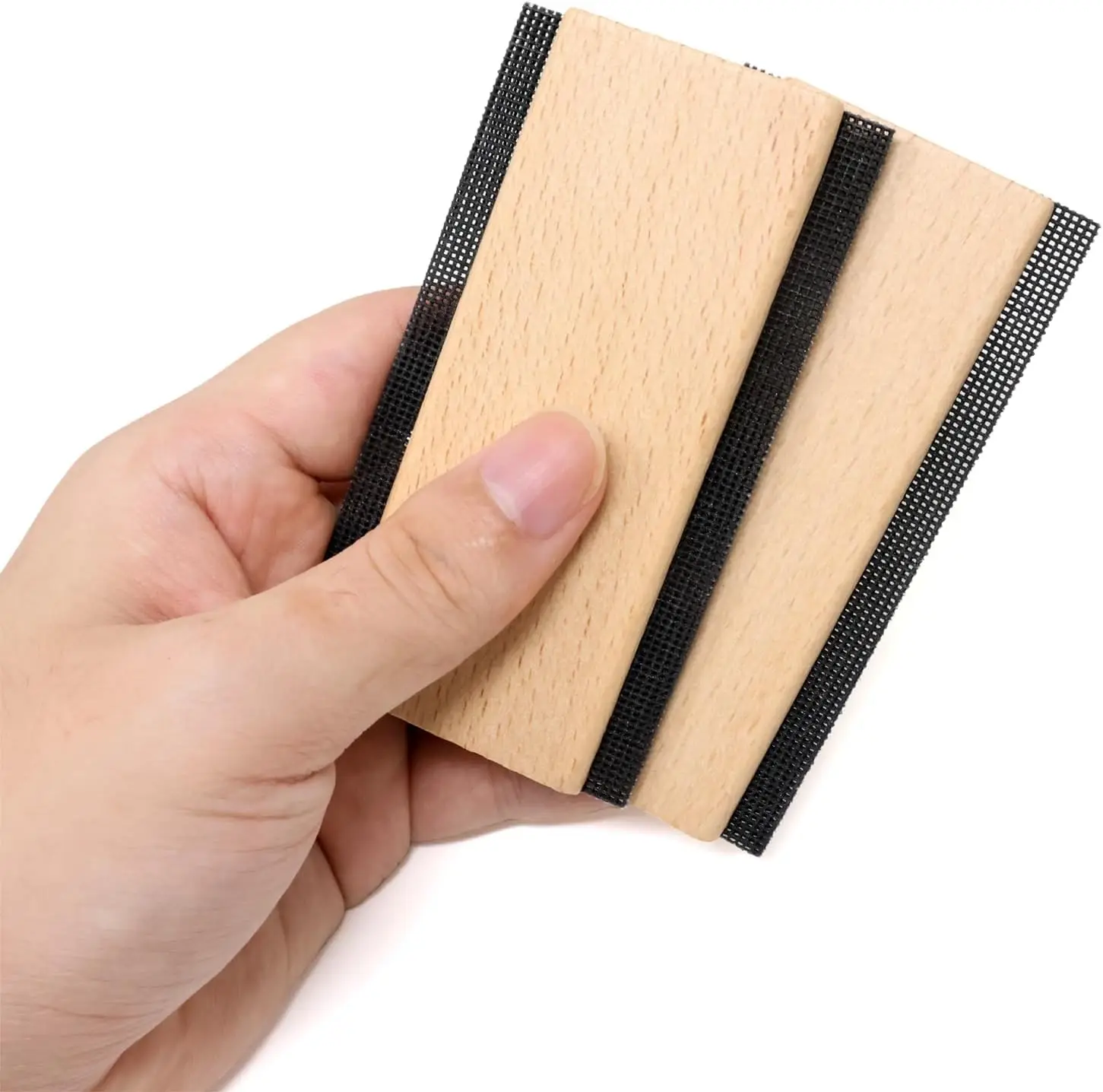 Wooden Fabric Cashmere Sweater Lint Remover Trimmer Shaver Manual Portable Comb