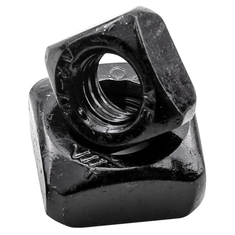 M3 M4 M5 M6 M8 M10 M12 Metric Threaded A2-70 304 Stainless Steel Carbon steel Black Square Nut DIN557 GB39 DIN562