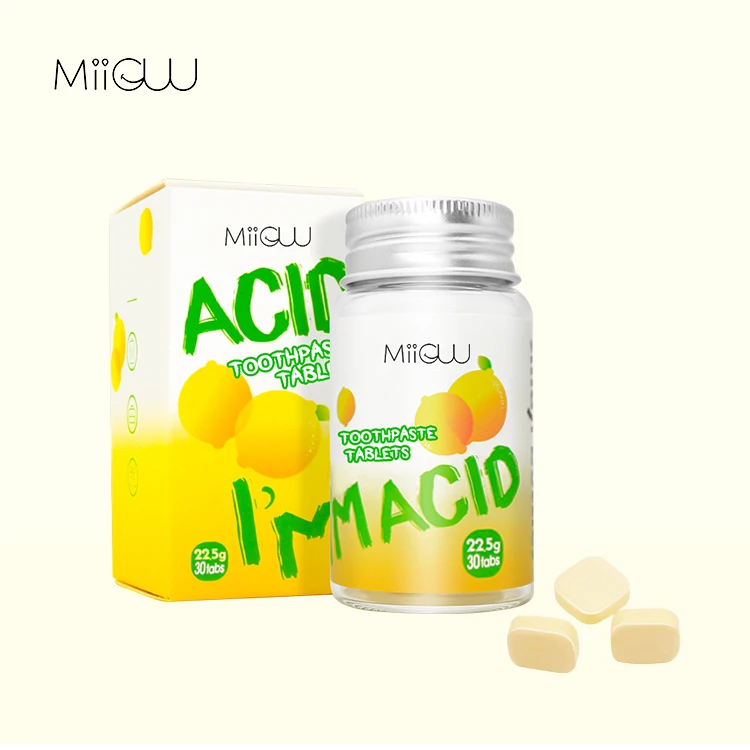 Amazon hotsale Toothpaste Tablets, easy carry toothpaste pills, Natural Whitening Toothpaste Tabs