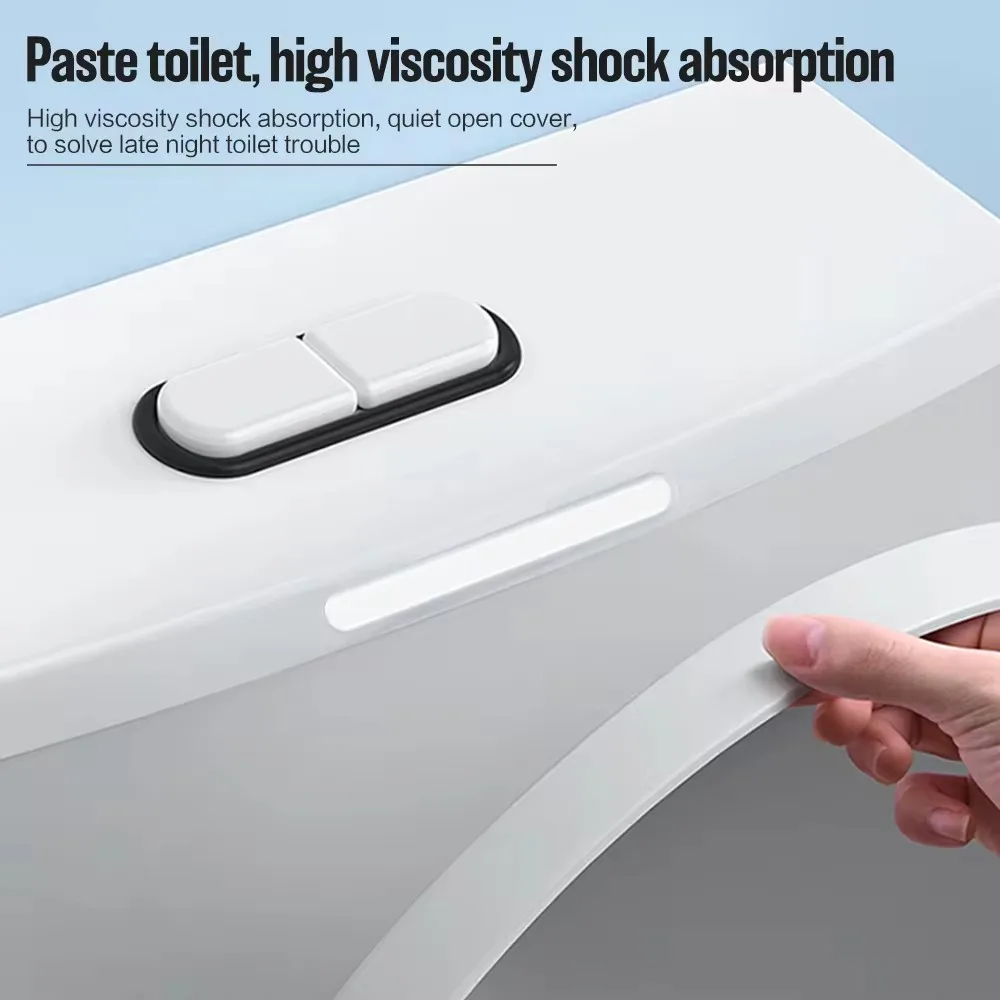 10PCS Wall Protecting Door Cabinet Stopper Self Adhesive Rubber Bumper Strip for Furniture 63*10*2.5MM