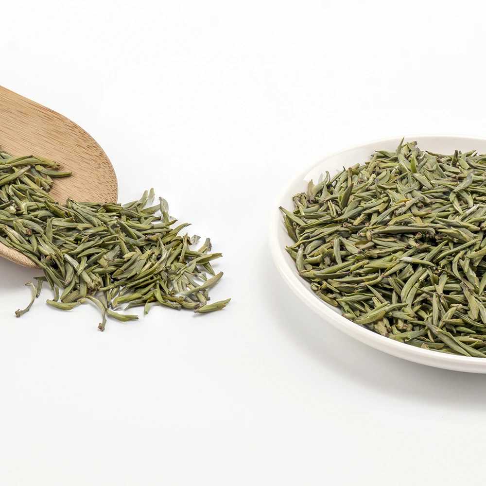 Chinese Famous Brand Health Tea Leaf Custom Packing Cui Ya Tea Organic Fresh Green Tea