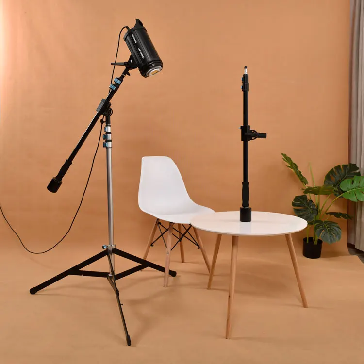 Amazon Fba с возможностью нанесения производителем личных фотографии Studio 3 в 1 осветительные стойки стрелы и балансировочный груз воздушной подушкой; Штатив-Трипод стойка для поддержки
