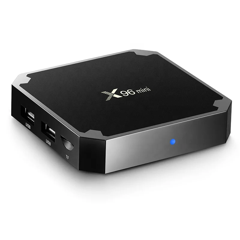 Best Selling Wholesale Price Android 9 4K Quad Core 1GB 8GB 2GB 16GB Amlogic S905W X96 MINI Android TV BOX