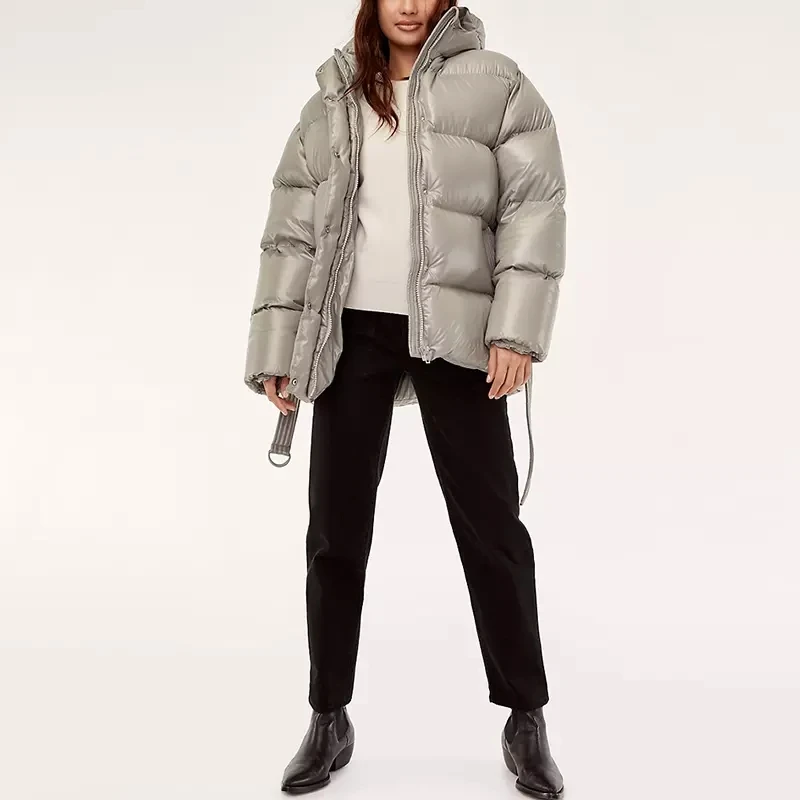 2021 wholesale  high quality women winter coats custom bubble coats down jackets for women