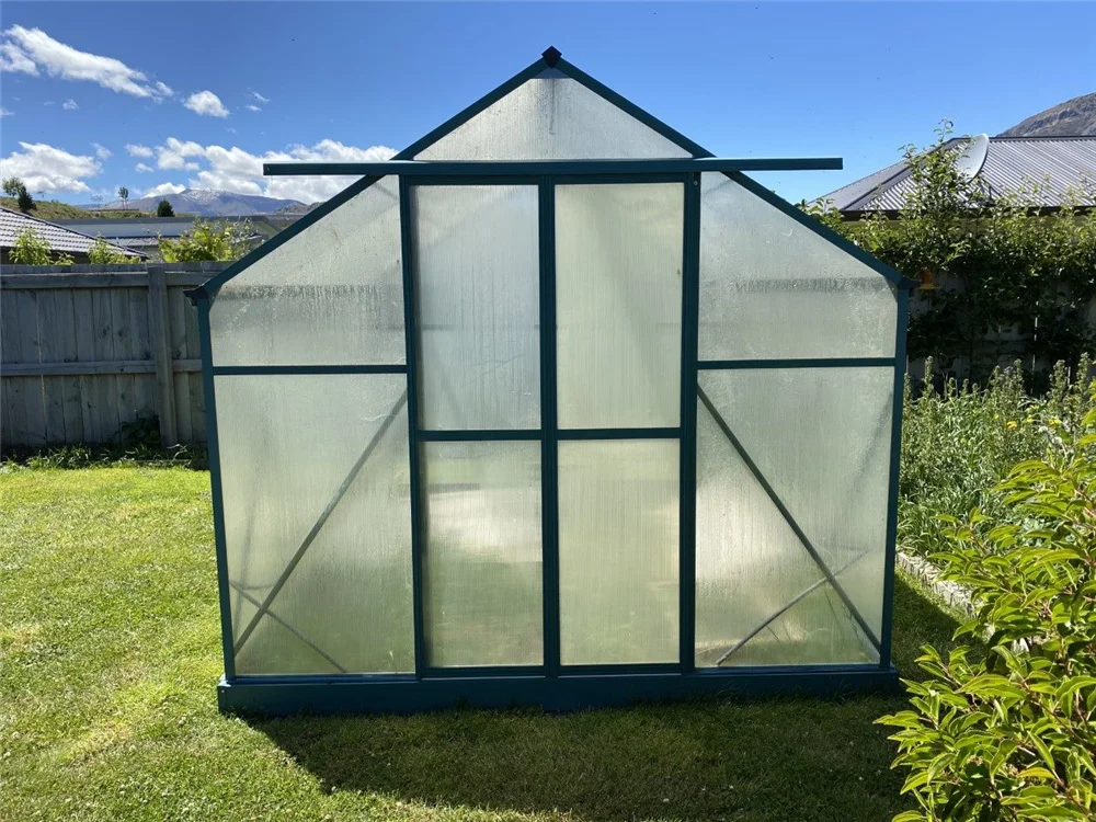 Aluminum Garden Greenhouse  Growing Tent Walk-In  Green House Outdoor Tunnel Garden Plant Growing Hot House
