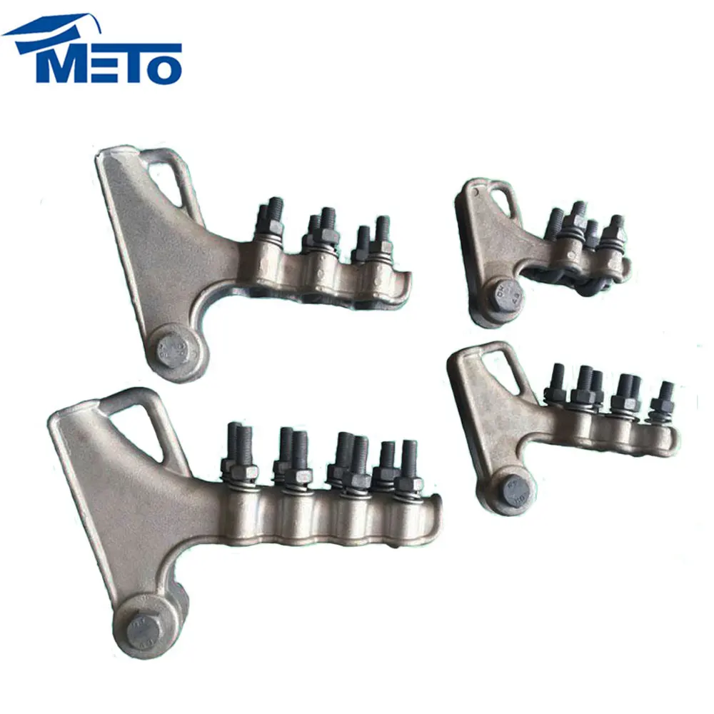 china supplier overhead power line accessories electric cable clamps strain clamp tension clamp