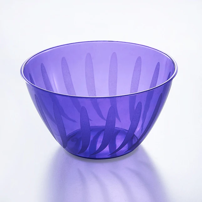 Wholesale Price Multi Color Plastic Mixing Bowl Set Home Kitchen Outdoor Carrying Picnic